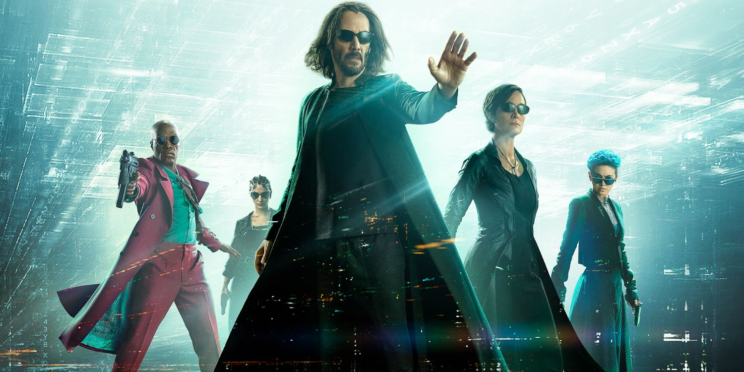 The Matrix 4 poster but cropped better