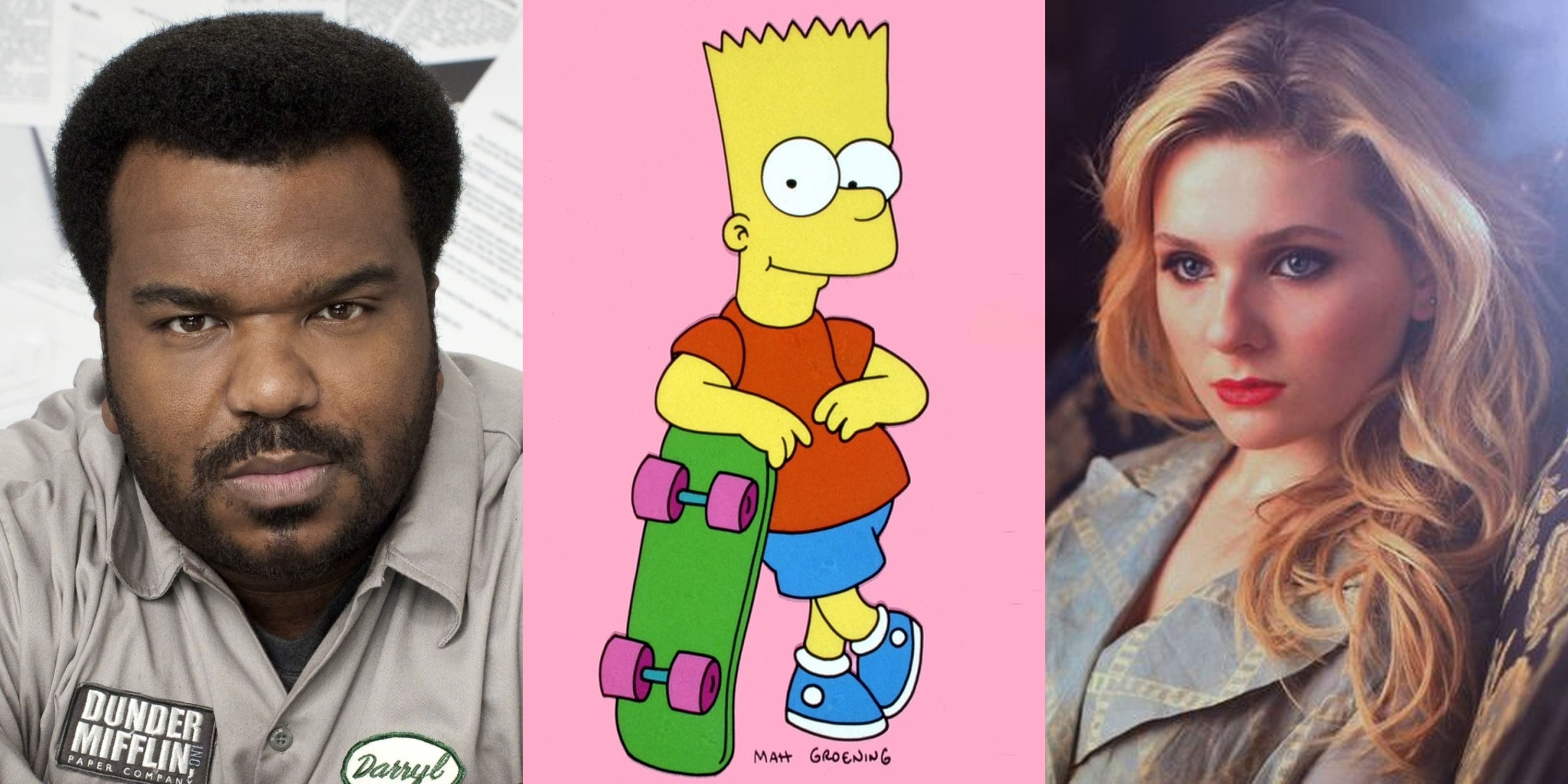 Bart Simpson with Craig Robinson and Abigail Breslin