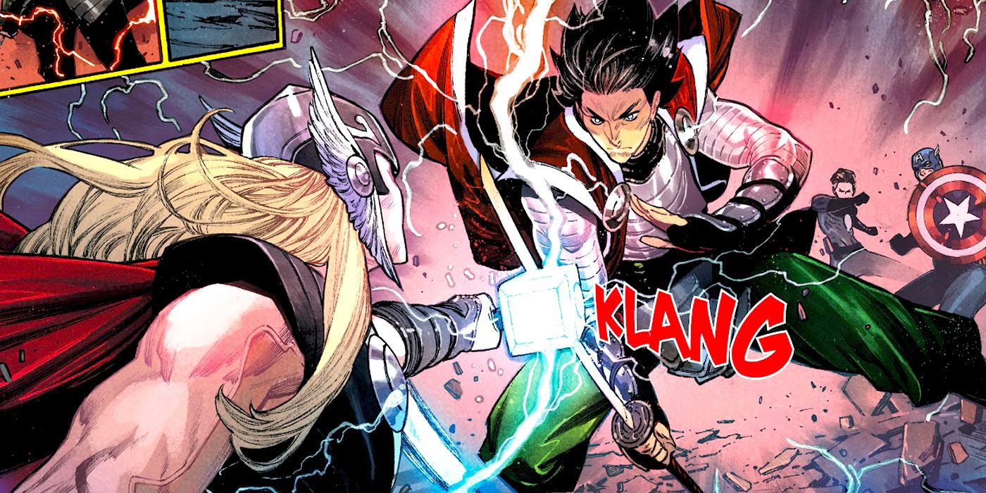 Thor fights Shang-Chi