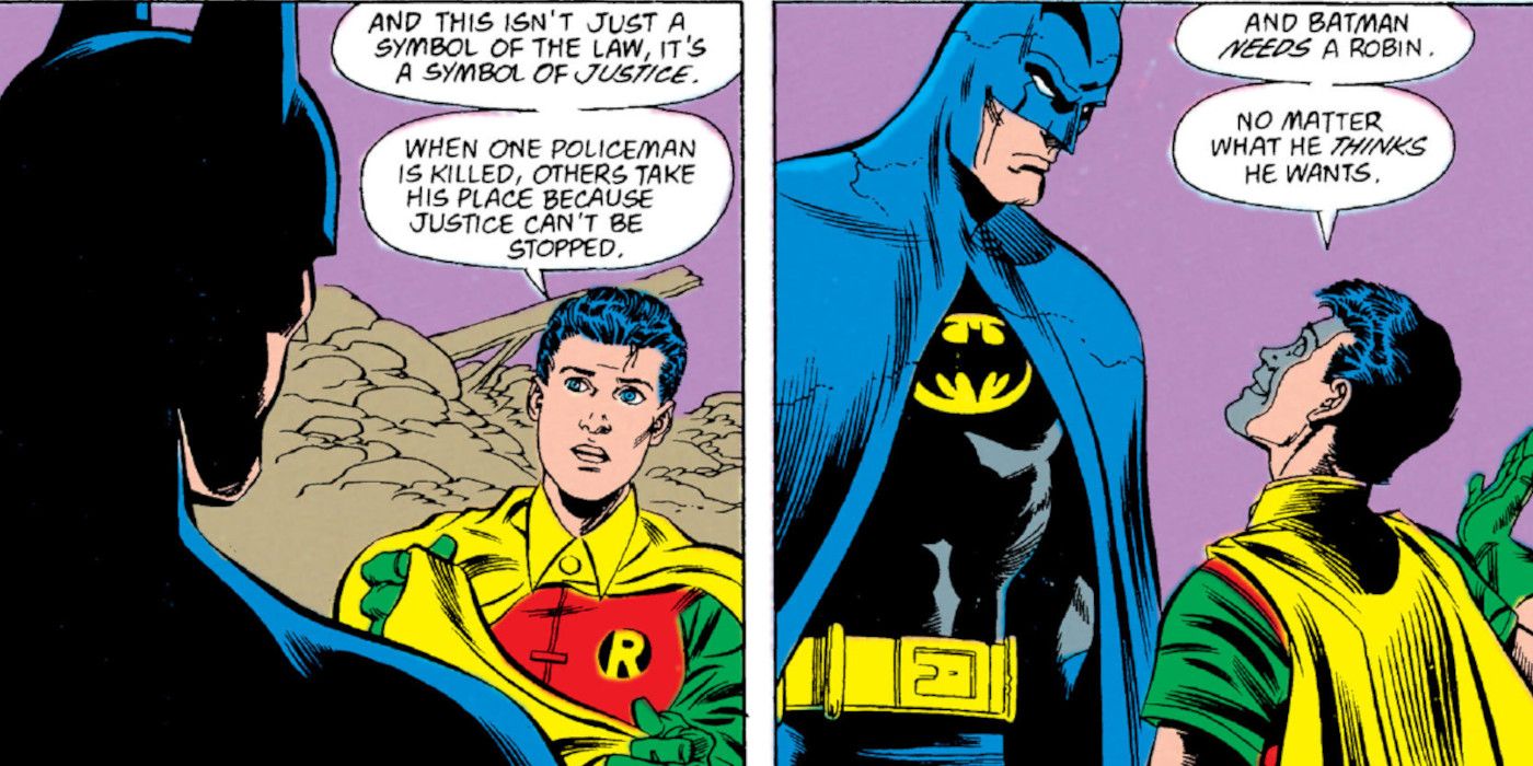 Tim Drake makes the case for why Batman needs a Robin.