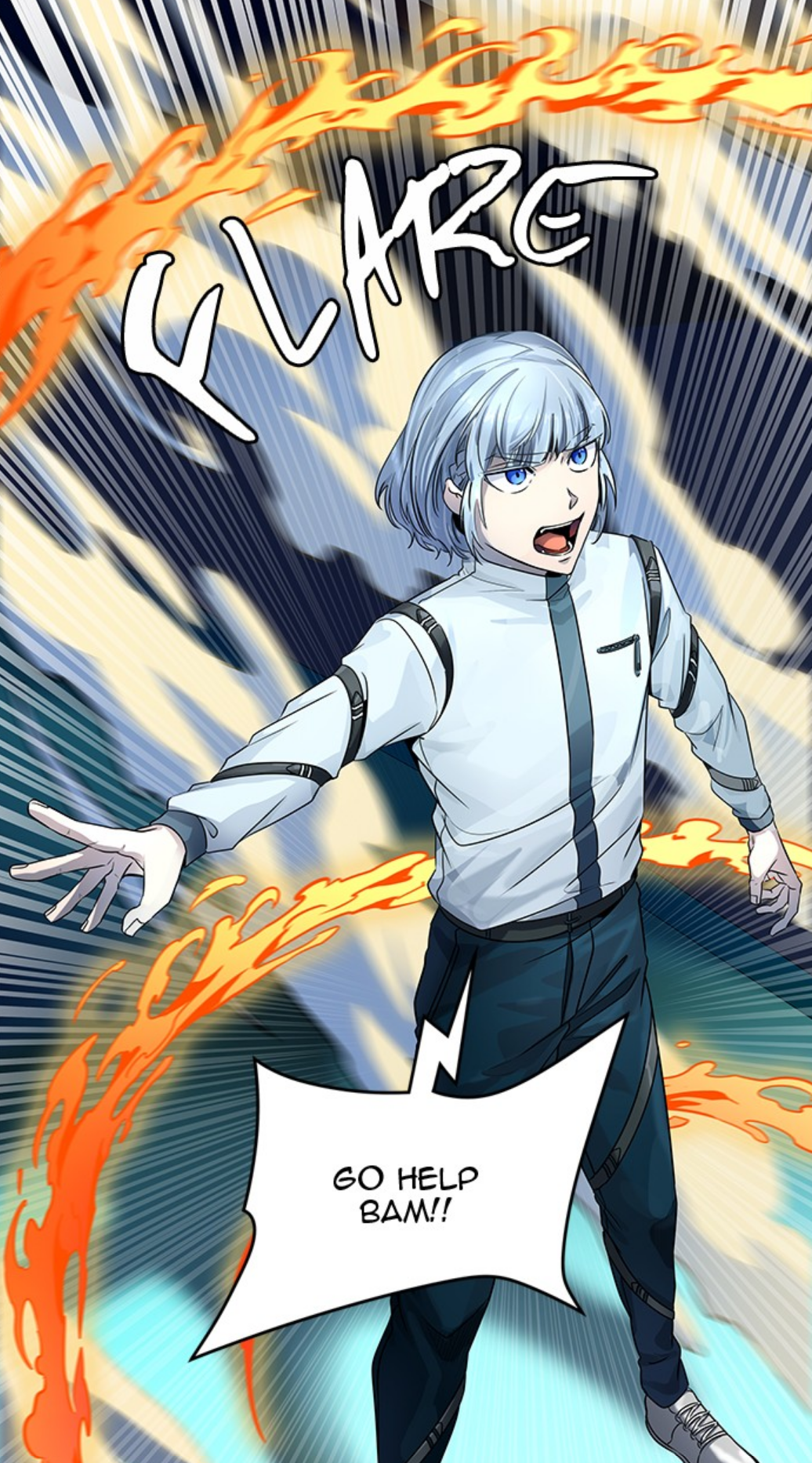 Tower of God 511 Aguero uses fire fish to help Bam