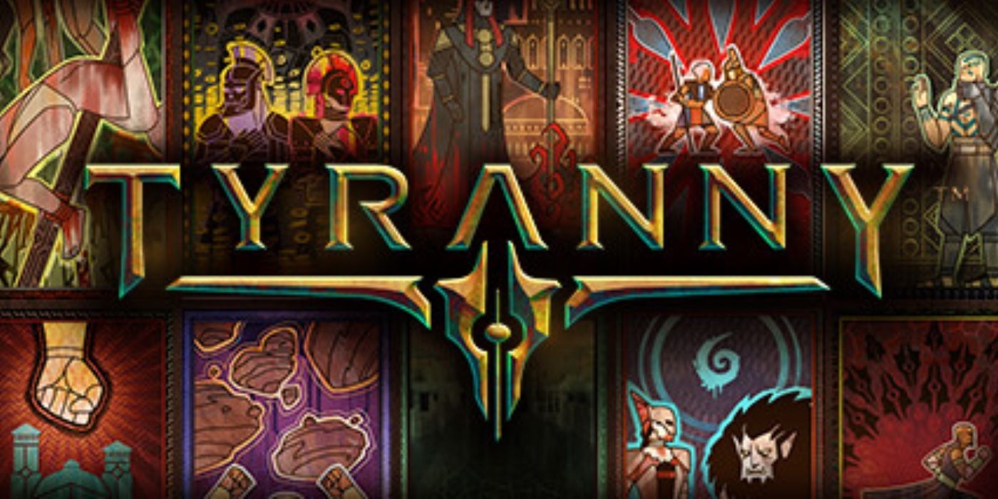 Mosaics showing scenes from RPG Tyranny