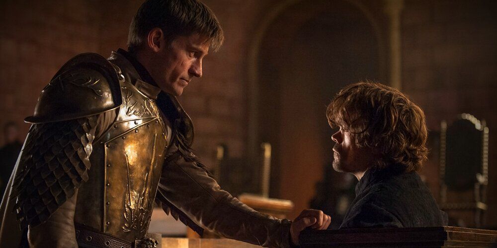Tyrion and Jaime discussing together in Game of Thrones