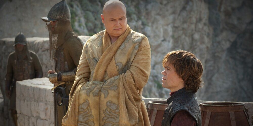 Tyrion and Varys discuss the gods and honesty Game of Thrones