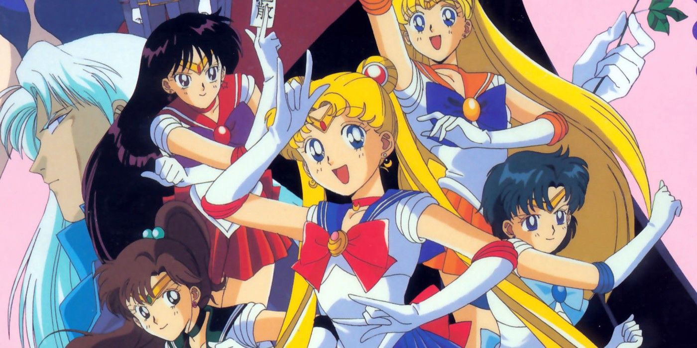 Usagi Leads The Sailor Scouts In Sailor Moon
