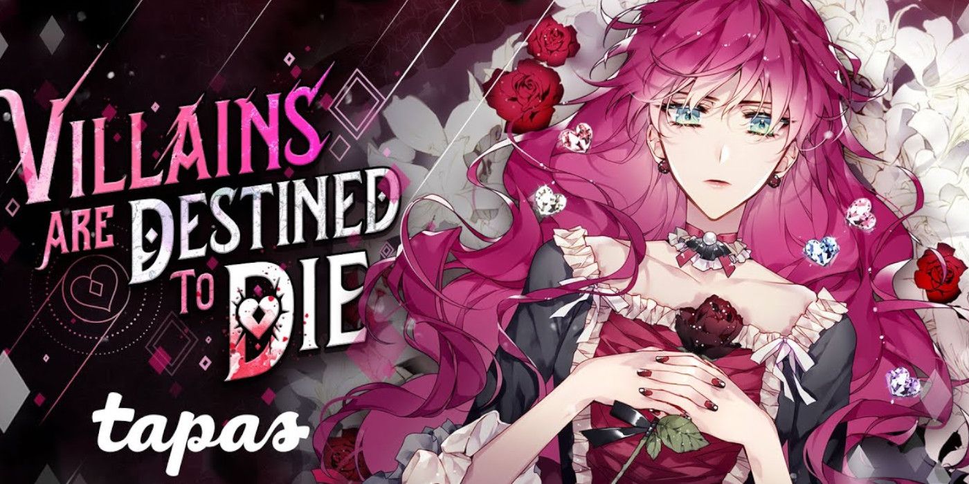 Villains Are Destined To Die promo banner for Tapas