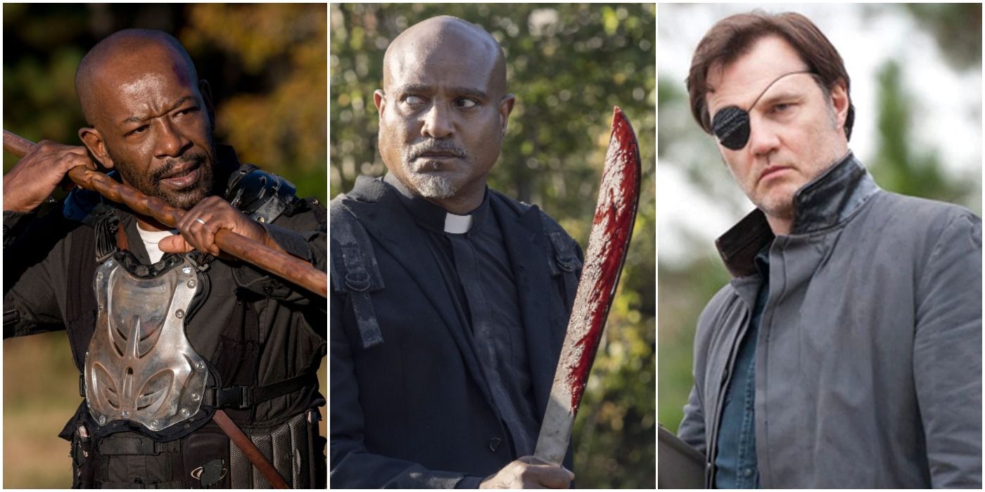 Morgan Jones, Father Gabriel and the Governor The Walking Dead