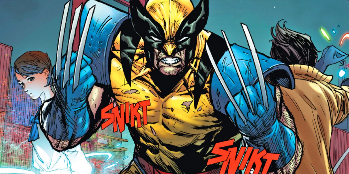 Wolverine popping his claws in X-Men Legends