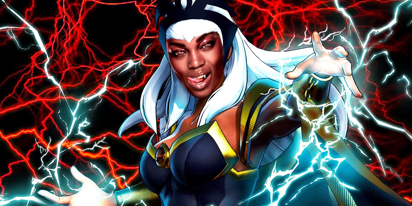 X-Men's Storm as a Vampire