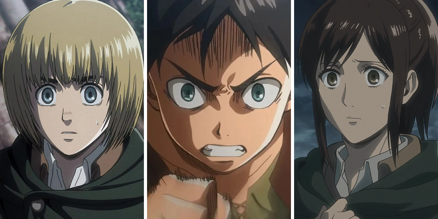 Armin, Eren, & Sasha