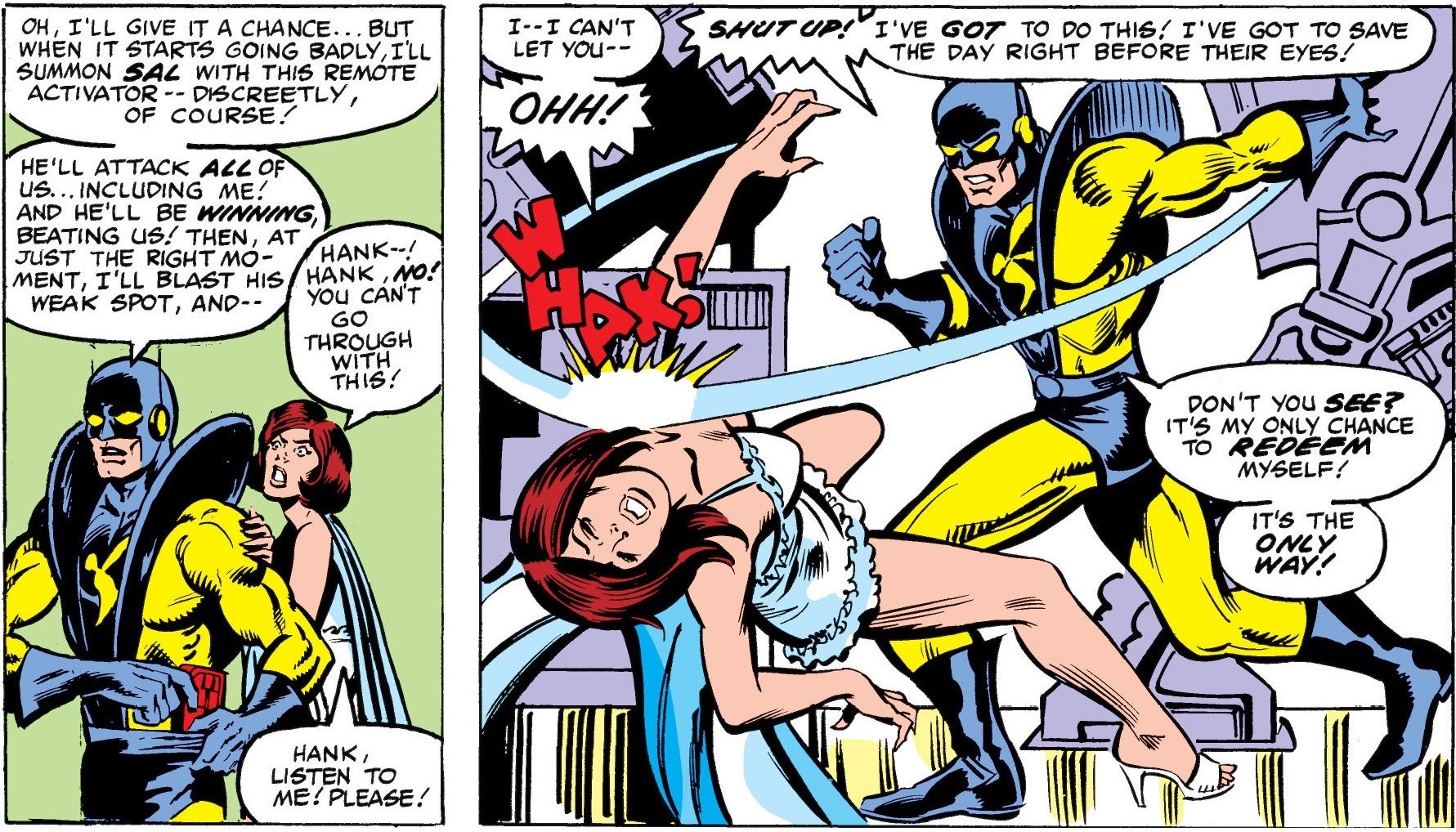 Avengers: How THAT Yellowjacket/Wasp Scene Has Gone Missing Over Time