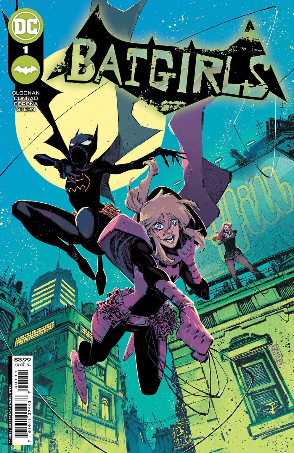 Jorge Corona's cover for Batgirls #1