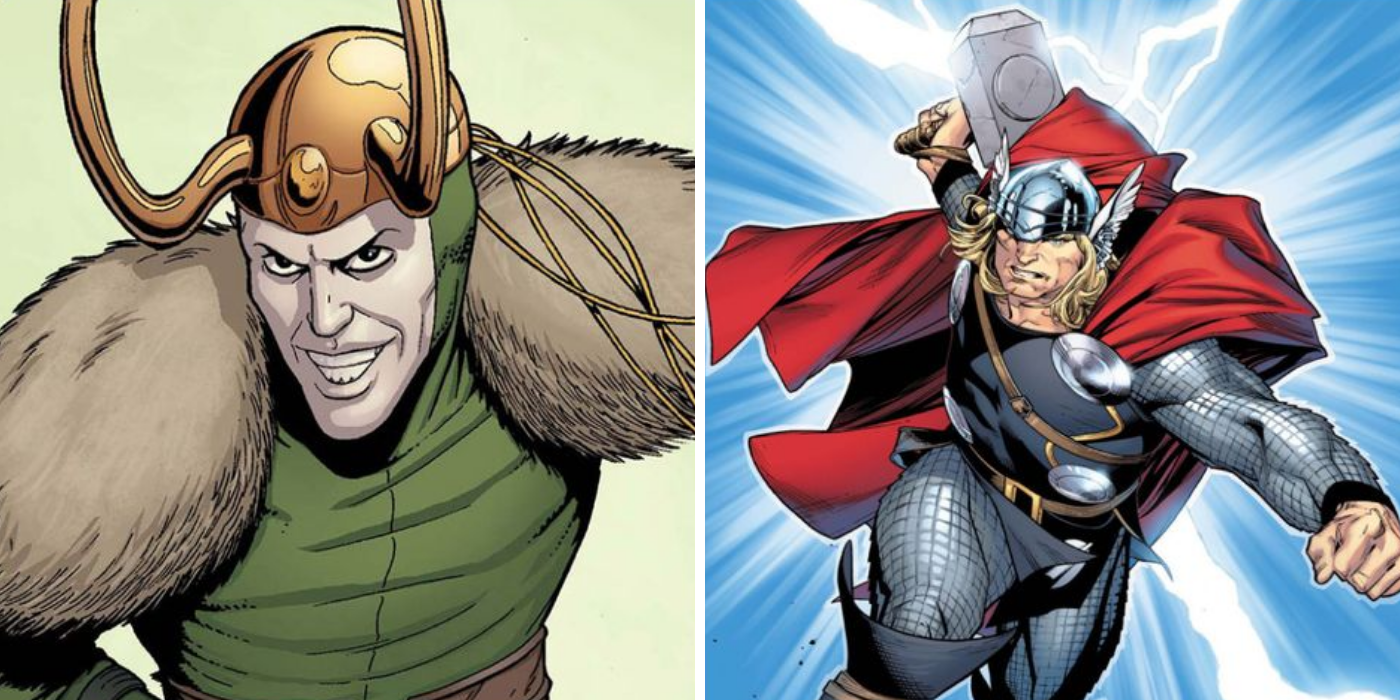 Loki & Thor in Marvel Comics