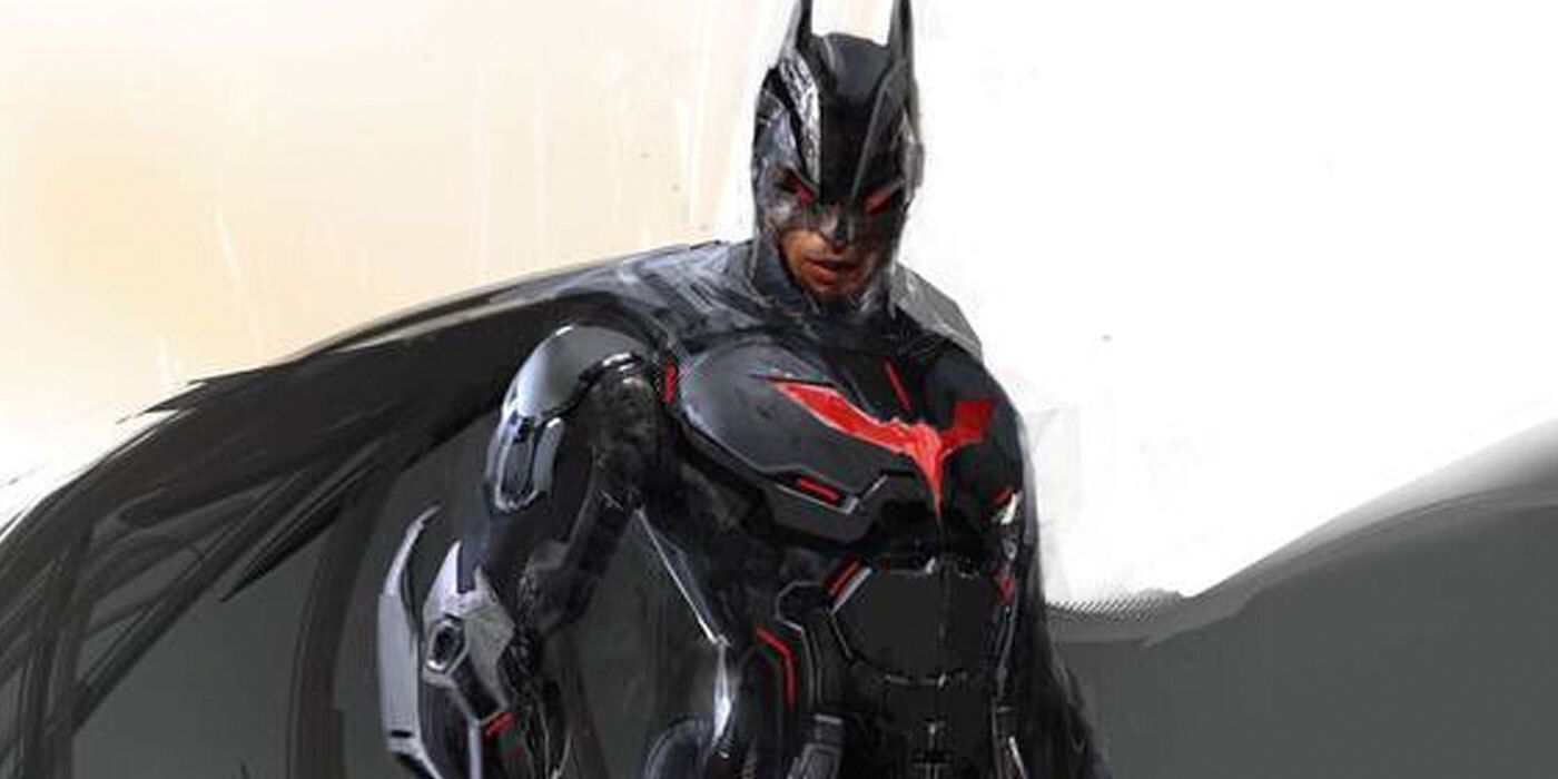 Batman Video Game Concept Art Reveals Damian Wayne’s Batman Beyond ...