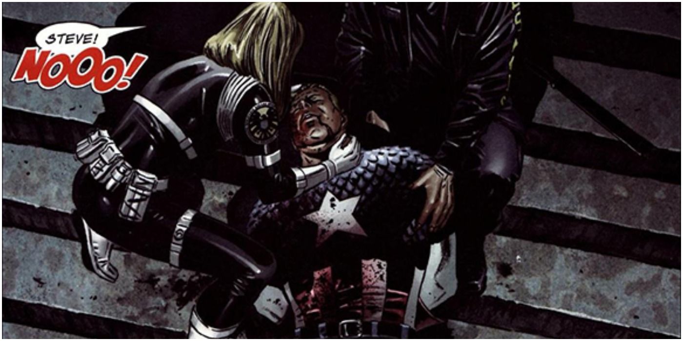 captain america dying