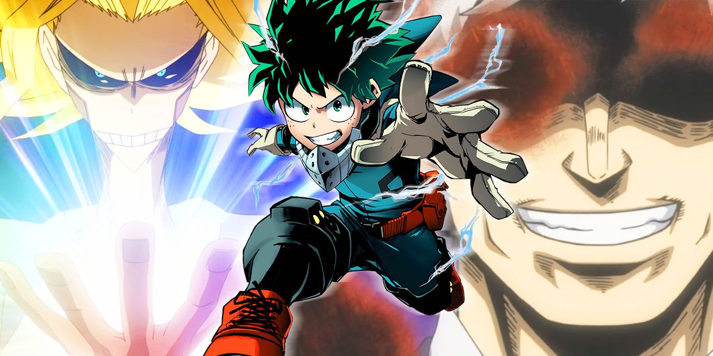 deku, all for one and one for all from my hero academia