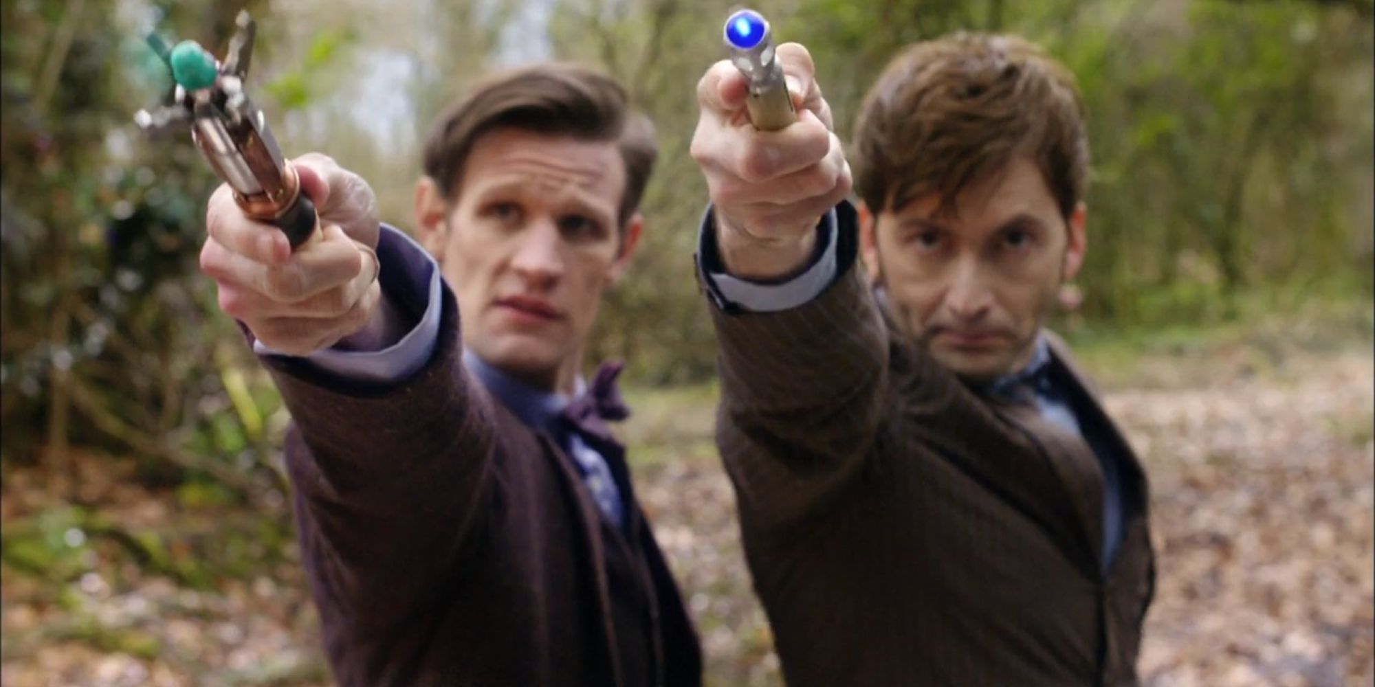 doctor who 10 and 11 using sonics