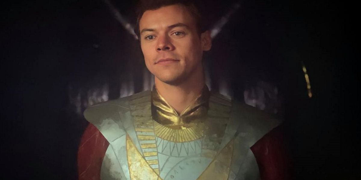 Eternals Star Harry Styles Says He's 'Grateful' For First Marvel Role