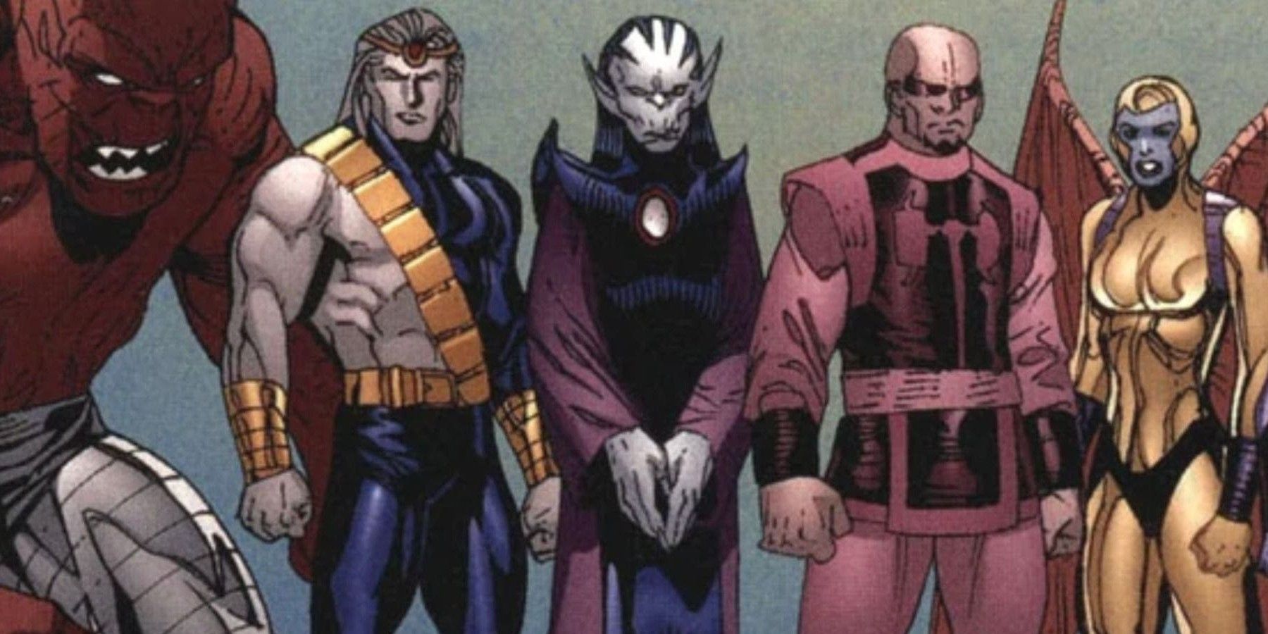 Various Deviants In Marvel Comics