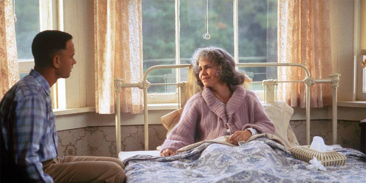 Tom Hanks and Sally Field in Forrest Gump