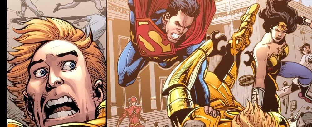 Superman Wonder Woman Galaxor Injustice
