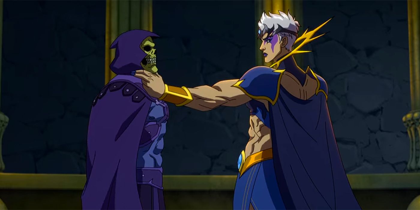 Skeletor and God-Lyn in Masters of the Universe: Revelation Part 2