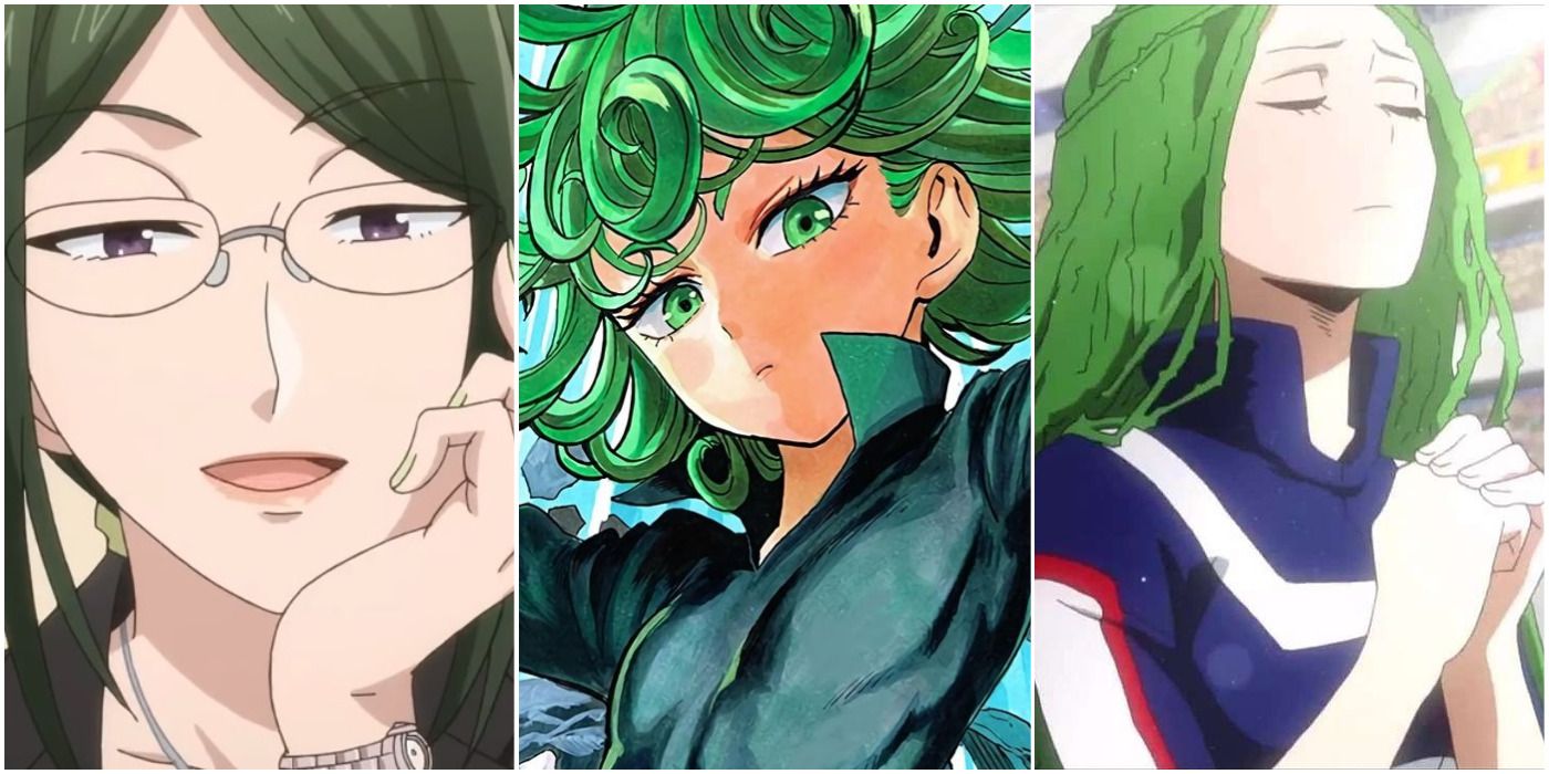 Details 78+ green hair anime girls best