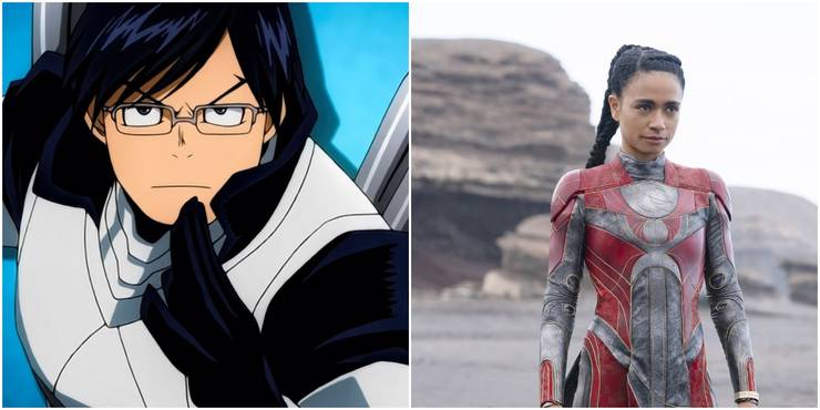 MHA Characters Who Are Just Like The Marvels | Tenya and Makkari 