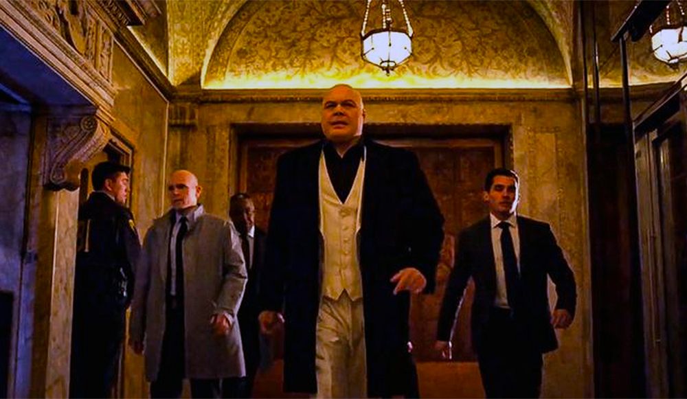Kingpin at the Presidential Hotel in Daredevil Season 3