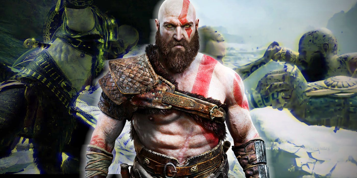 KRATOS AND HIS BIG SCAR FROM THE BLADE OF OLYMPUS IN GREECE ! God Of War  Ragnarok 