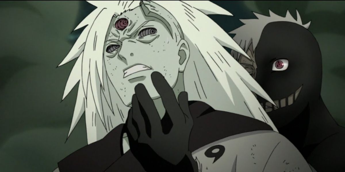 Madara betrayed by Black Zetsu in Naruto Shippuden.