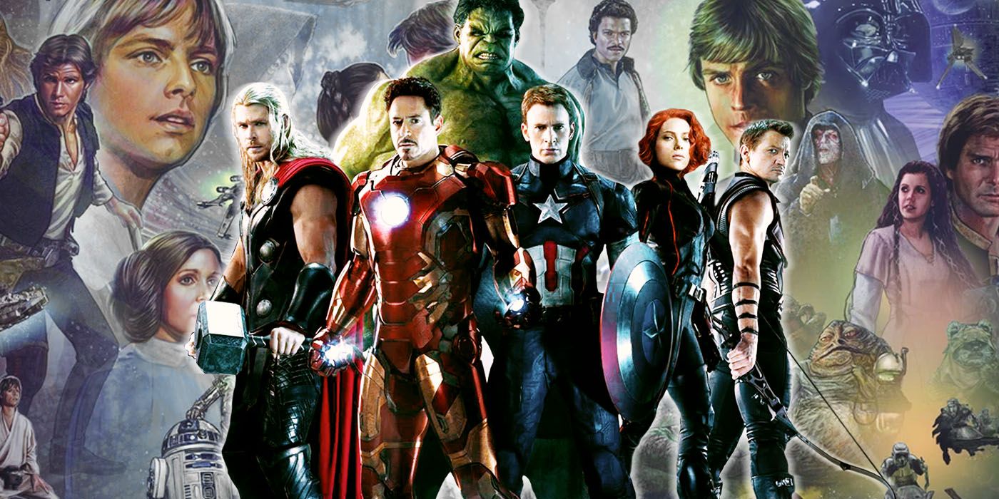 marvel cinematic universe and star wars trilogy