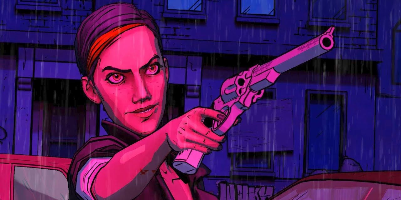 The Wolf Among Us Video Game Bloody Mary Holding A Gun