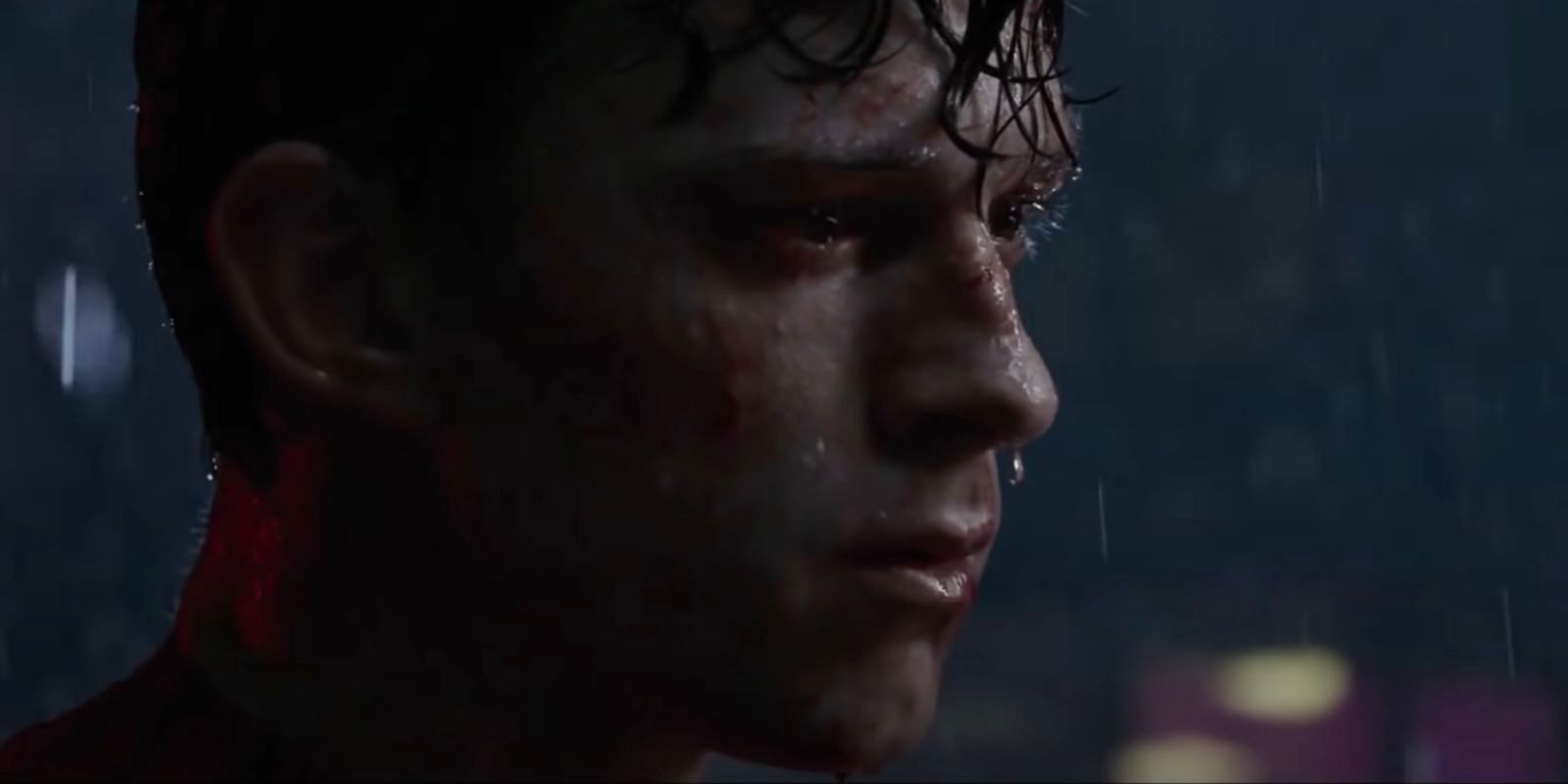 peter parker as spider-man in the no way home trailer