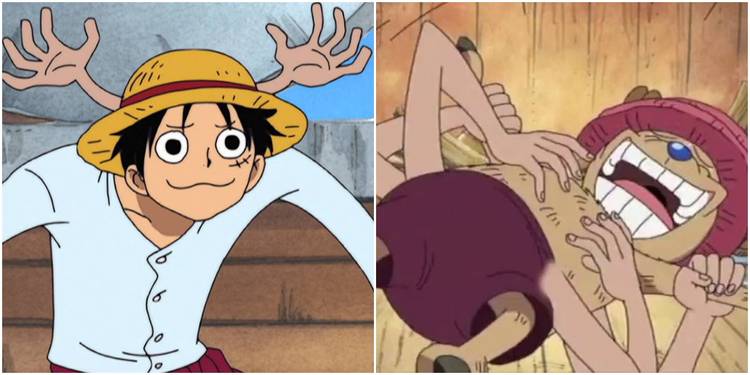 Robin menggelitik Chopper & membantu Luffy meniru Chopper
