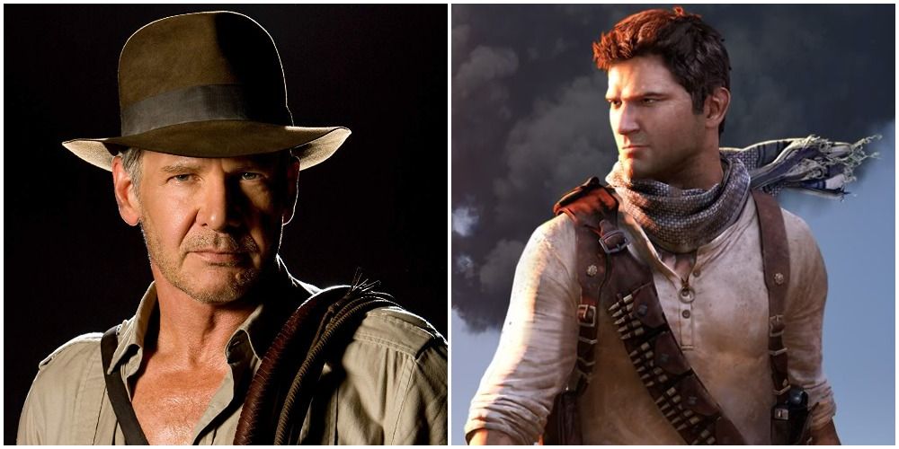 Indiana Jones and Nathan Drake From Uncharted
