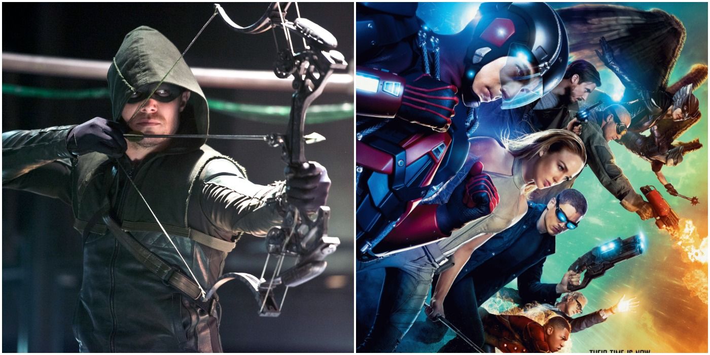 Green Arrow and Legends of Tomorrow CW promo images