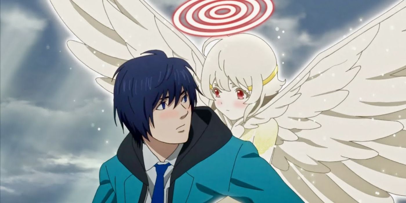 Nesse and Mirai in Platinum End anime