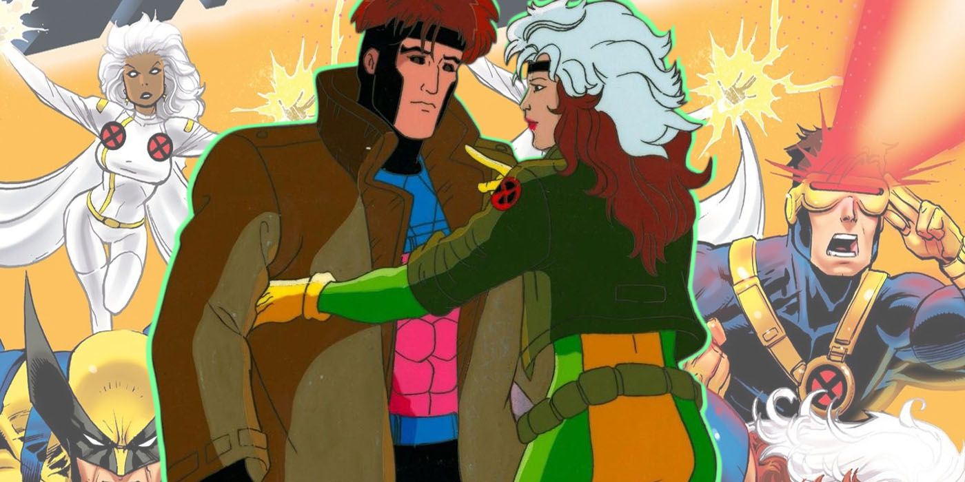 rogue and gambit x men animated series
