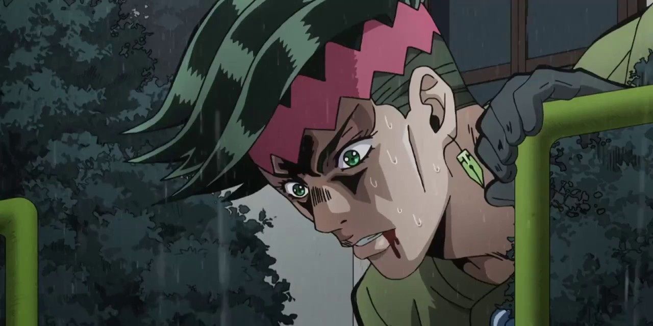 Kishibe Rohan moments before his death by Bites the Dust
