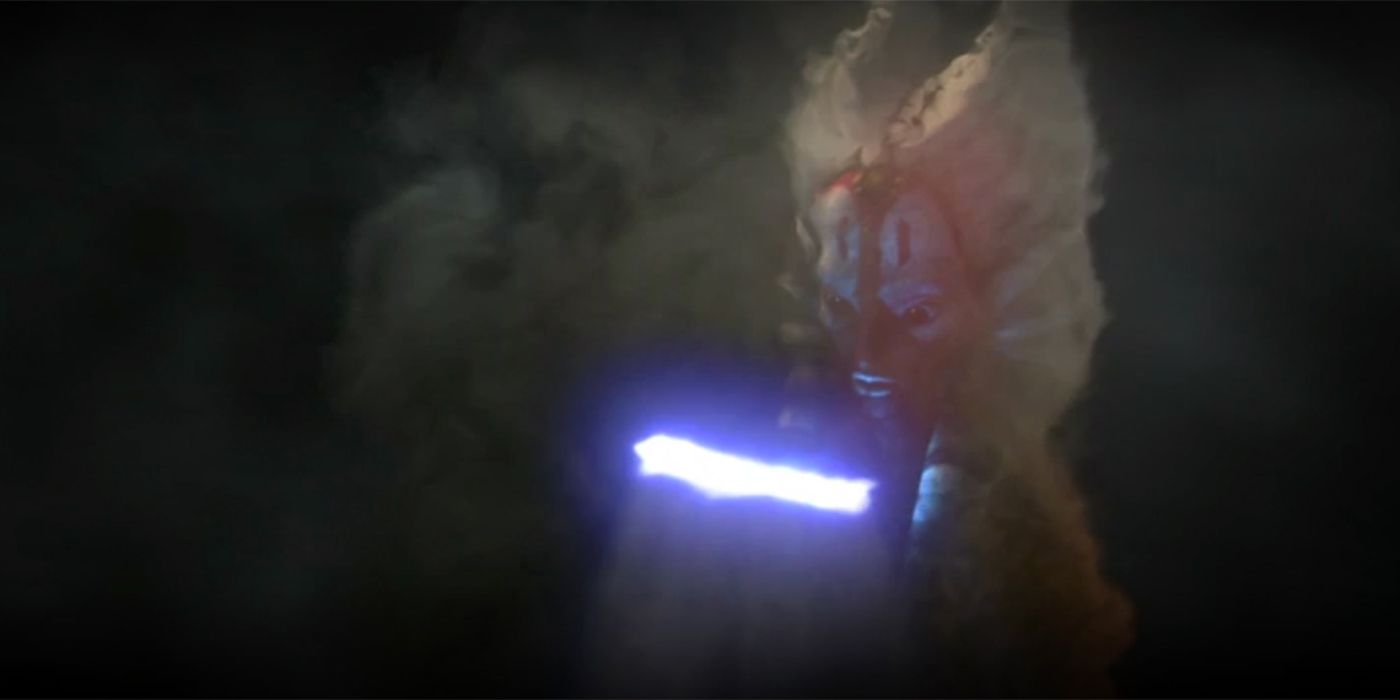 Vision of Shaak Ti final death from The Clone Wars