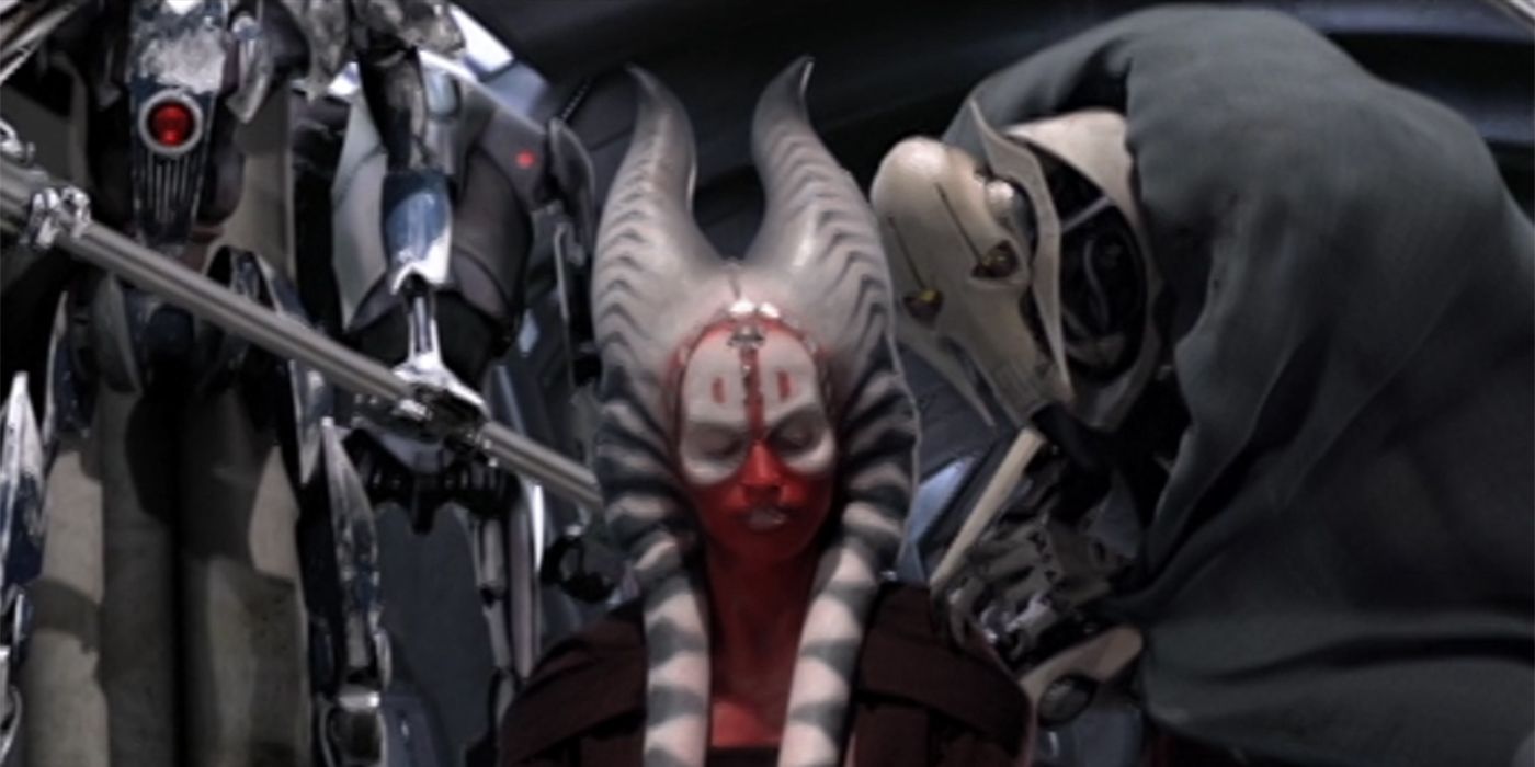 Shaak Ti death deleted scene from Revenge of the Sith