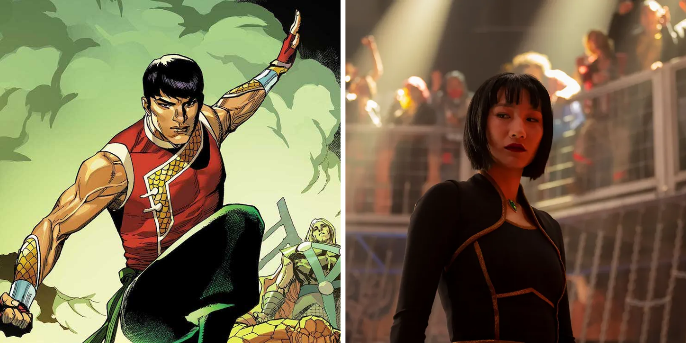 Shang-Chi in the comics & Xu Xialing in the MCU film