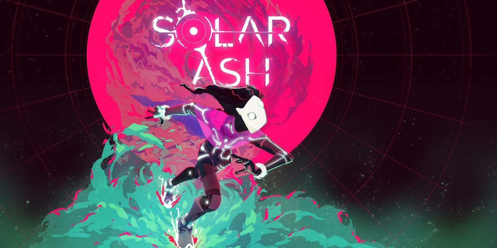 Key art for the indie game Solar Ash