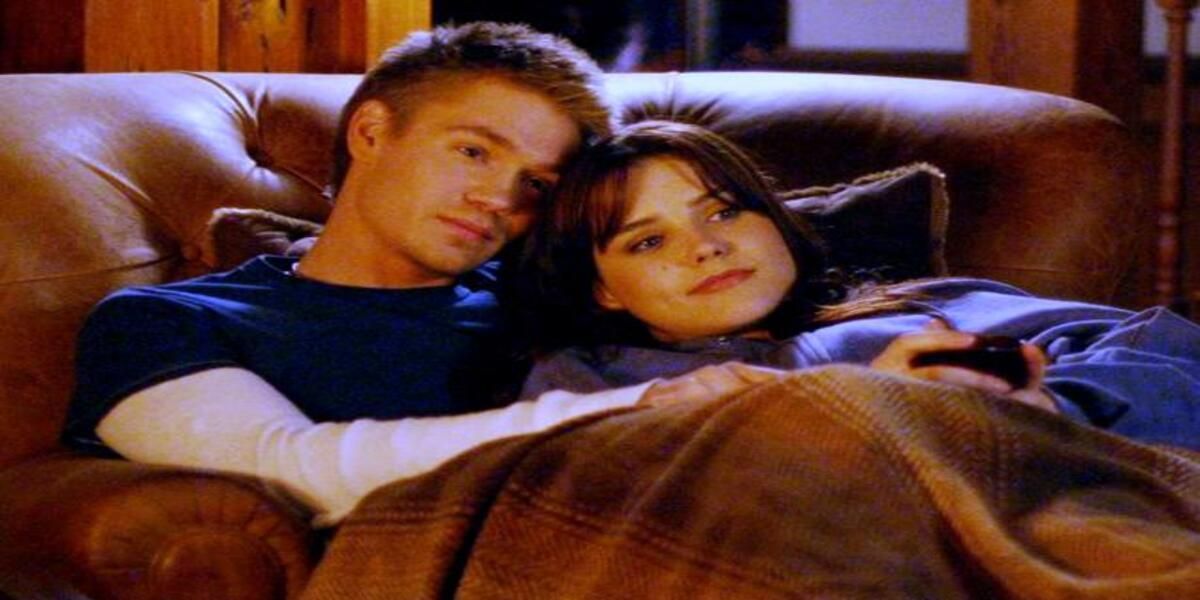 Lucas and Brooke in One Tree Hill