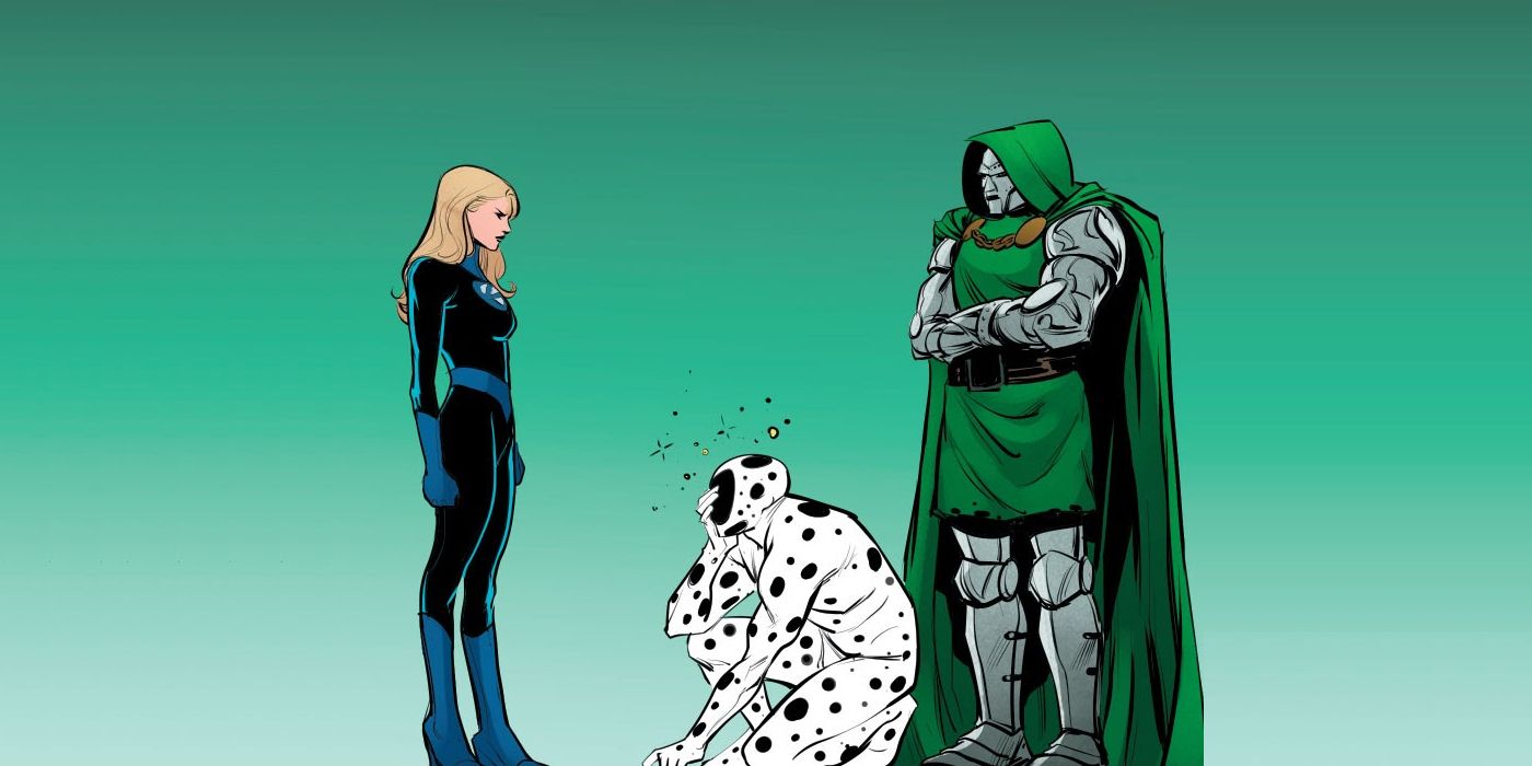 Invisible Woman Spot Defeated Doctor Doom