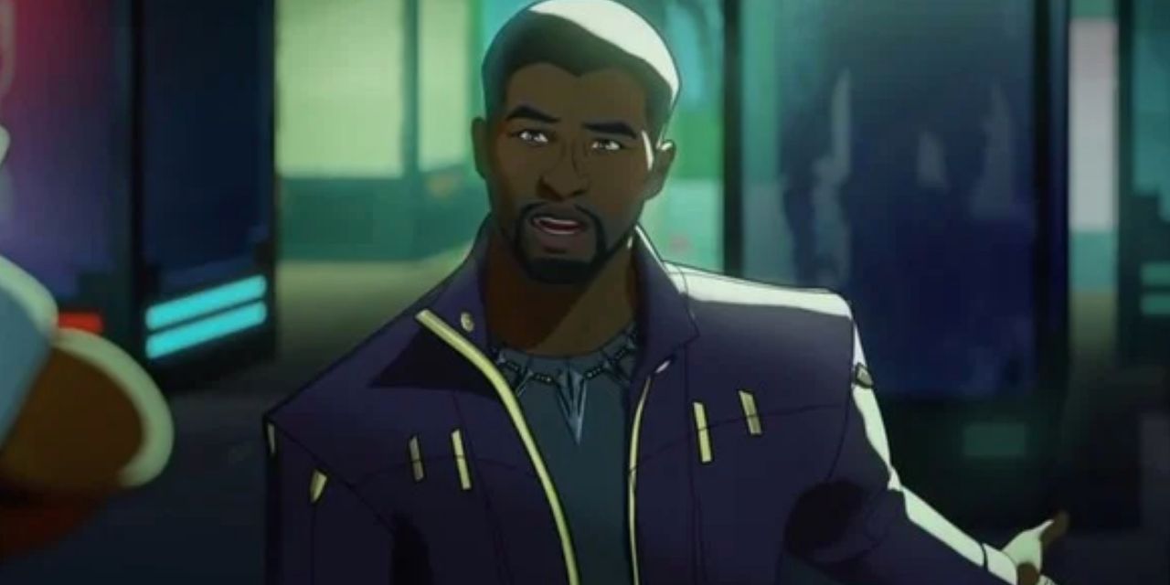 tchalla has a black panther inspired jacket in what if episode 2