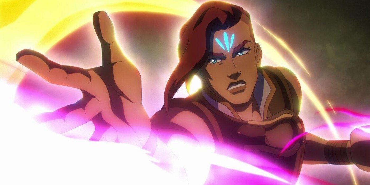 Teela has healing powers in Masters of the Universe: Revelation as she's the new Sorceress
