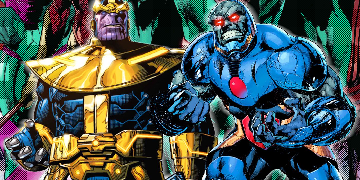 Thanos vs Darkseid Cutting Board 