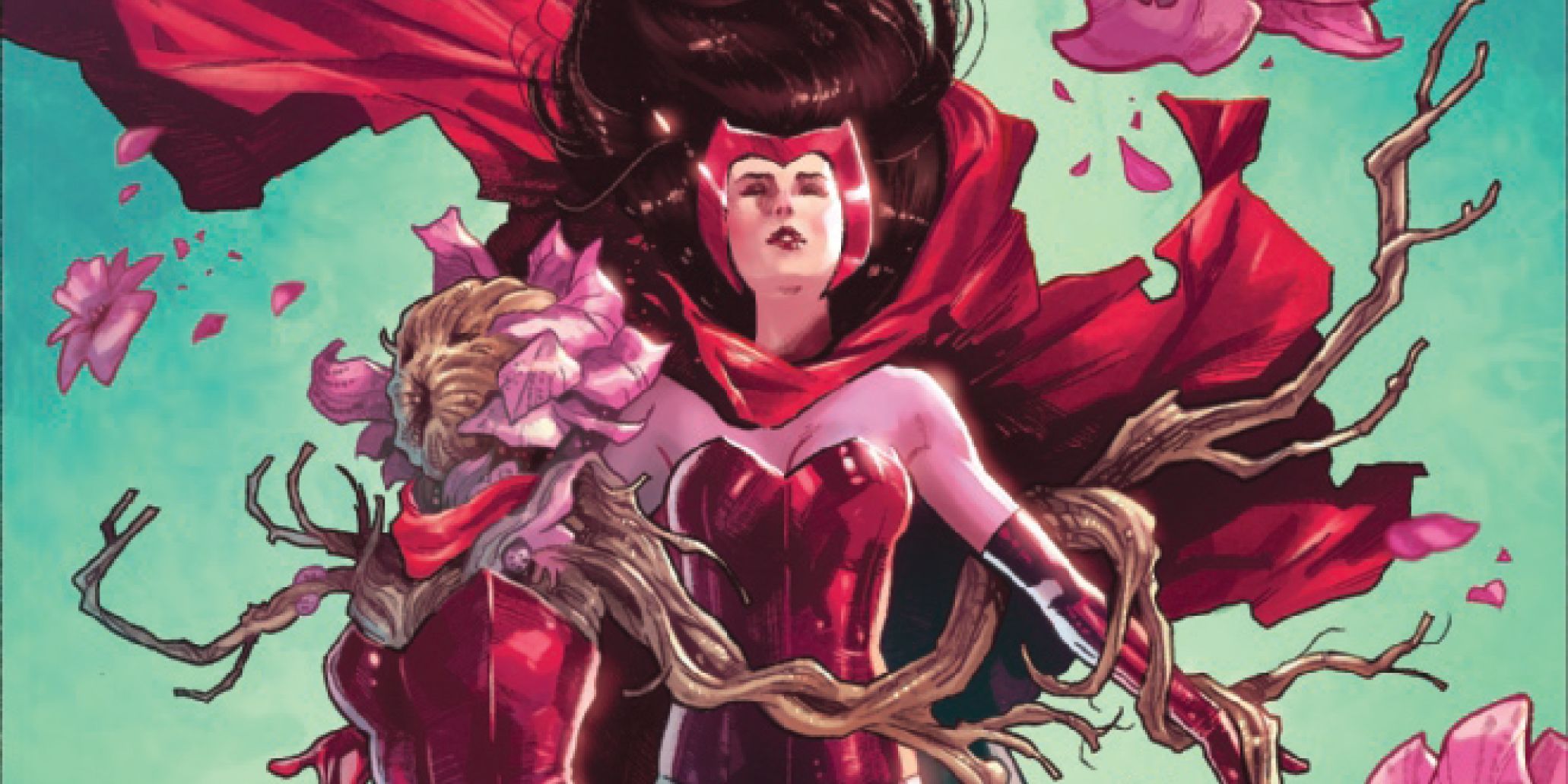 the women of marvel on X: wanda maximoff  scarlet witch (2015-2017) #8   / X